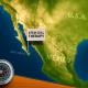 map of mexico with point on los cabos